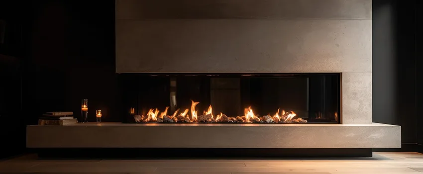 Gas Fireplace Ember Bed Design Services in Zion, Illinois