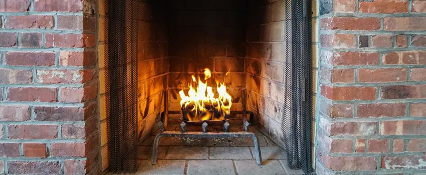 Repairing Damaged Fireplace Tiles in Zion, Illinois
