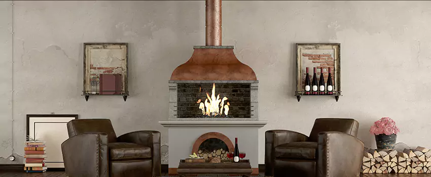 Thelin Hearth Products Providence Pellet Insert Fireplace Installation in Zion, IL