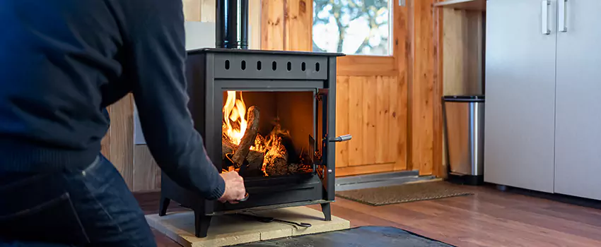 Open Hearth Wood Fireplace Installation in Zion, IL