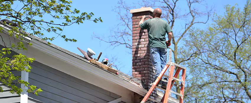 himney Crown Repair in Zion, Illinois