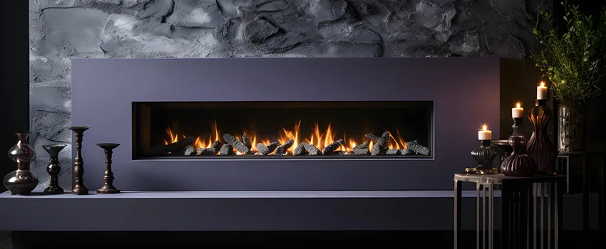 Ember Bed for Ventless Gas Fireplace in Zion, IL